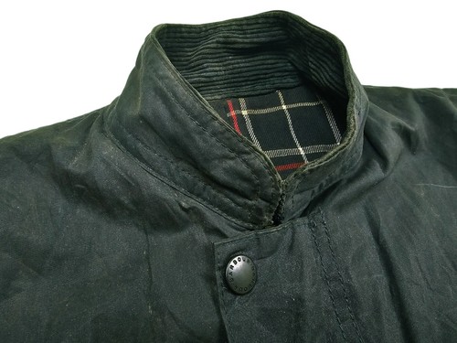 HOT VINTAGE Men's BARBOUR @ A225 WESTMORLAND LINED BLUE GRAY WAXED VEST Jacket S - Picture 4 of 17