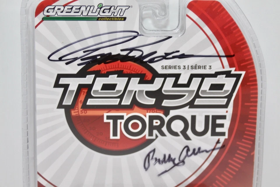 Greenlight Peter Brock + Bobby Allison 2018 firmado 1972 Bre Datsun 510 1/64 Foto 2 de 3