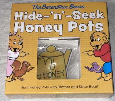 NEW SEALED SolidRoots Berenstain Bears: Hide-n-Seek Honey Pots Card Game