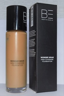 BE Creative Make Up Wonder Wear Hight Coverage Foundation 7 Dark Warm