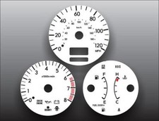 White Face Gauges For 2003-2004 Subaru Forester Manual Non-turbo White Face Gauges For 2003-2004 Subaru Forester Manual Non-turbo