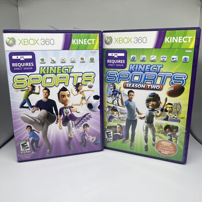 Kinect Sports and Kinect Sports Season 2 Bundle for Xbox 360 | eBay