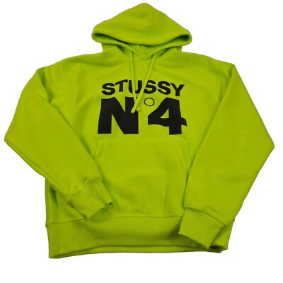 Stussy No.4 Hoodie Keylime