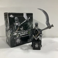 DC Direct Blackest Night Black Lantern Nekron Bust /3500 Missing Lower Handle