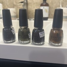 China Glasze Nail Polish Lot Of 4