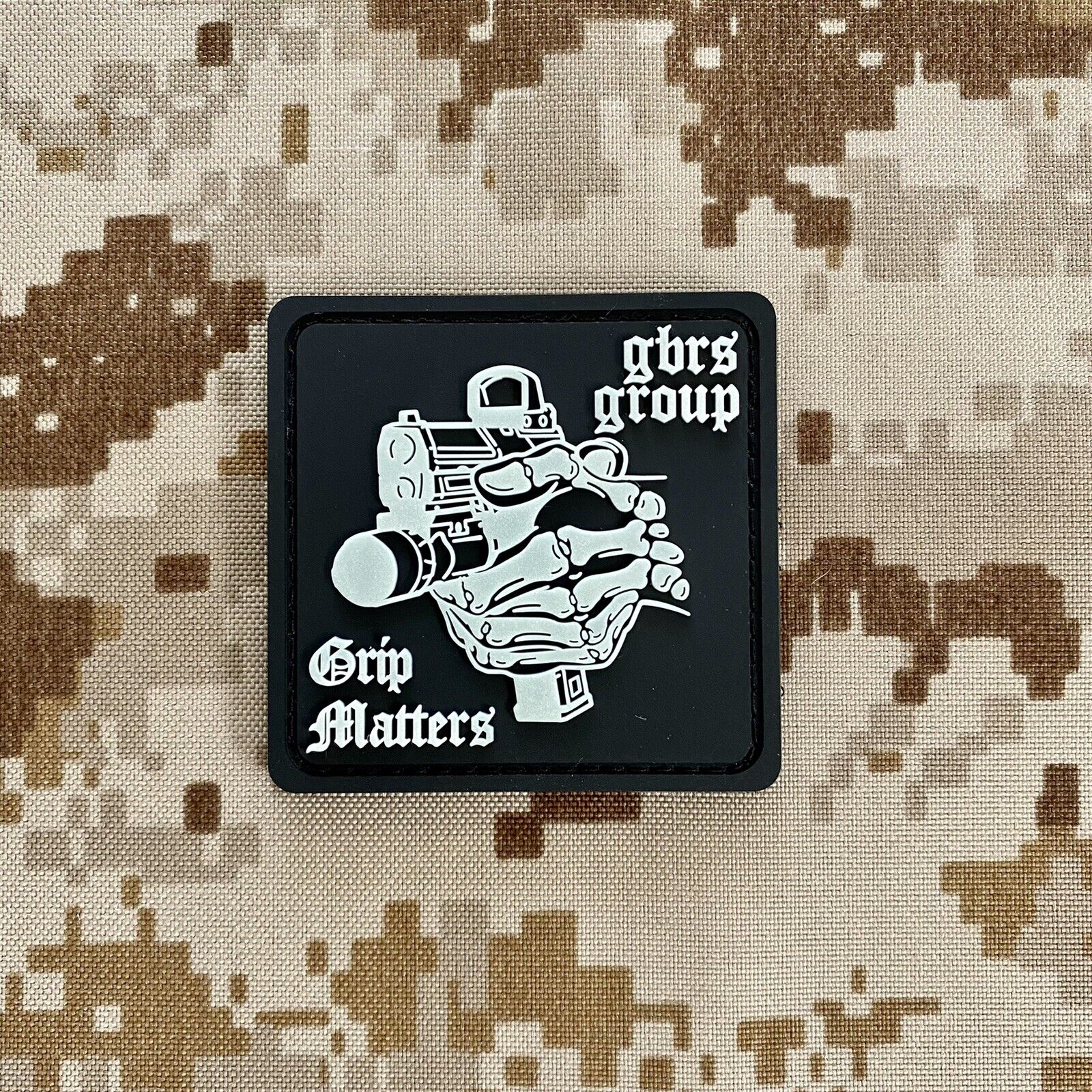 GBRS Group Grip Matters PVC Morale Patch | eBay