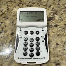 Turning Technologies Response Card NXT Clicker - Model RCXR-03, Batteries works