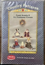 Country Patterns /Crafts Fresh Scents Air Freshener Covers