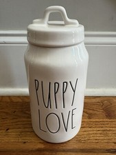 Rae Dunn Puppy Love Treat Canister Jar