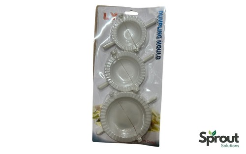 3 Pcs Dumpling Mould Dough Mold Set Press Meat Pie Pastry Maker Samosa Empanada - Picture 4 of 5