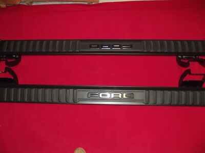 2015-2025 Ford F150 Crew Cab Side Steps OEM Black 6
