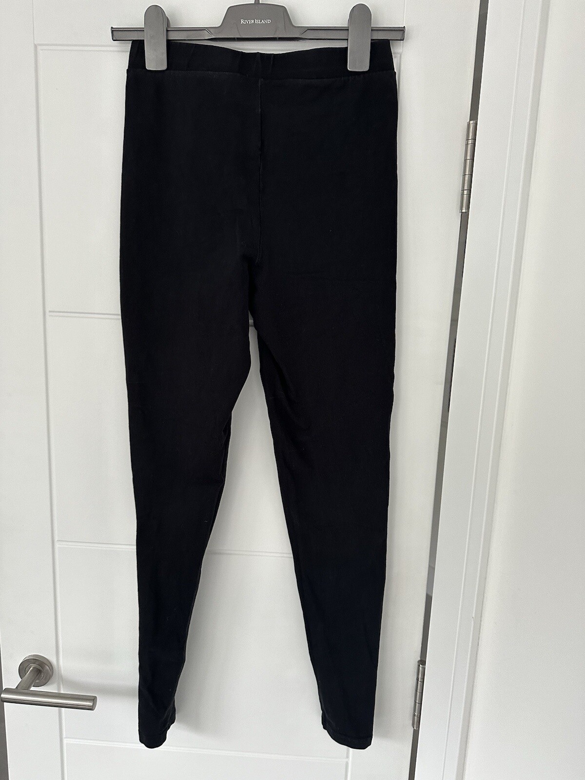 Leggings donna FILA nero logo Fila taglia small UK 8 10 (V)