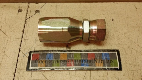 NOS Eaton Straight Tube to Hose Fitting 190933-16S 1" 1-1/2" 4730-01-328-1813