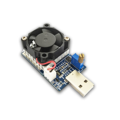 USB Electronic Load 15W Adjustable Constant Current Discharger Resistor