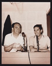 Phil Rizzuto & Mel Allen  NEW YORK YANKEES  UNSIGNED  8 x 10  PHOTO PRINT #8