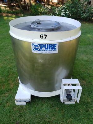 STAINLESS STEEL TOTE TANK IBC FOOD GRADE 250 GAL- WEST COAST SAVES ON FREIGHT!! 