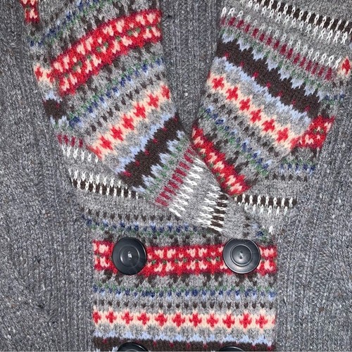 NWT Tommy Hilfiger Wool Blend Sweater Dress Women’s Medium Super Soft Gray Knit - Picture 4 of 10