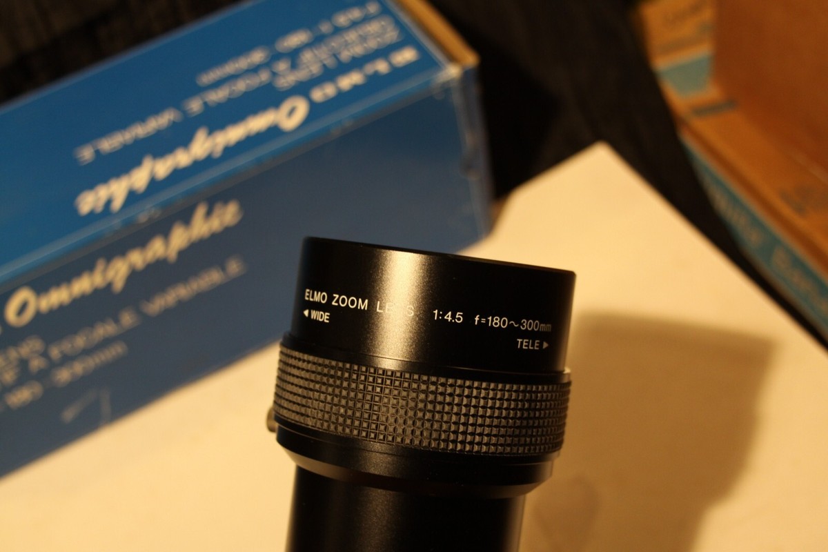 エルモ　映写機用projection lens F:1.3 50mm Objectief / Lens – Elmo Projection Lens 1:1.2 f=50 mm JAPAN (LS