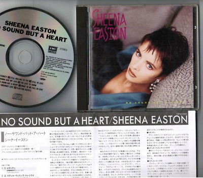 SHEENA EASTON ‎No Sound But A Heart JAPAN CD CP32-5164 1A2 TO