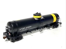 American Limited Models HO GATC 16K Gallon Welded Tank Car Santa Fe ATSF #101218