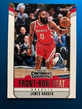 2018-19 Panini Contenders Basketball JAMES HARDEN FRONT-ROW SEAT Insert NM-MT