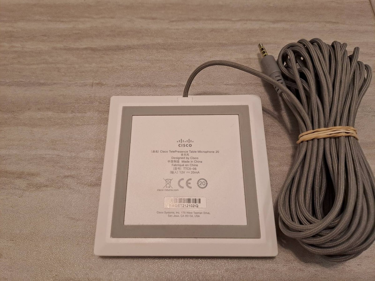Cisco TTC5-06 TelePresence Table Microphone 20 | eBay