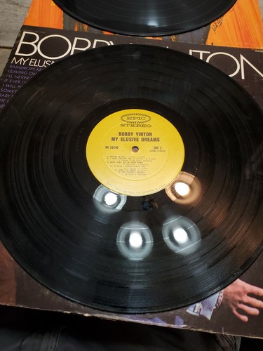 2 Bobby Vinton Vinyl Records 33 RPM More Greatest Hits & Elusive Dreams (used) - Picture 7 of 10