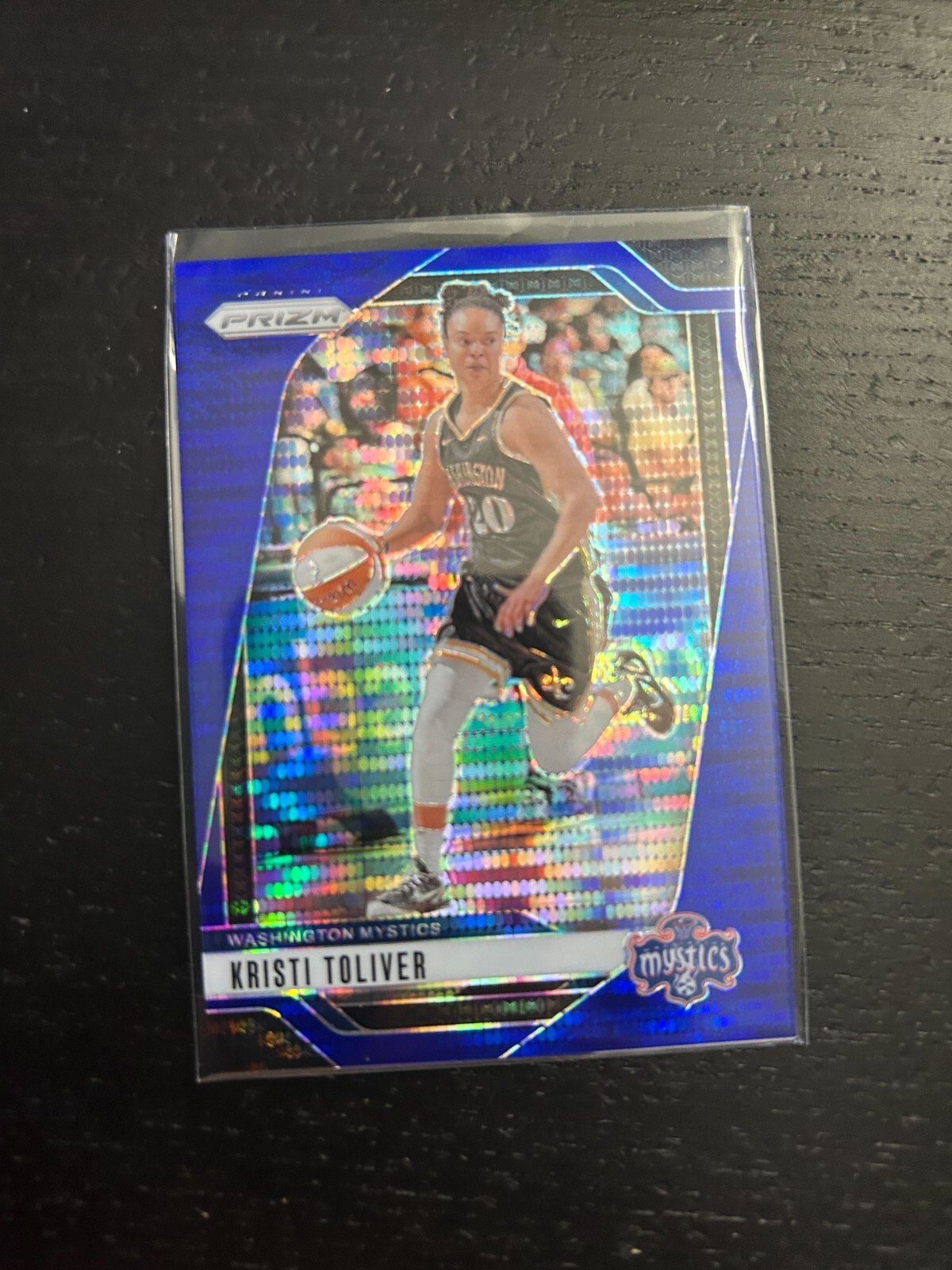 2024 Panini Prizm WNBA Kristi Toliver Blue Pulsar 137/199 Rare Basketball Card