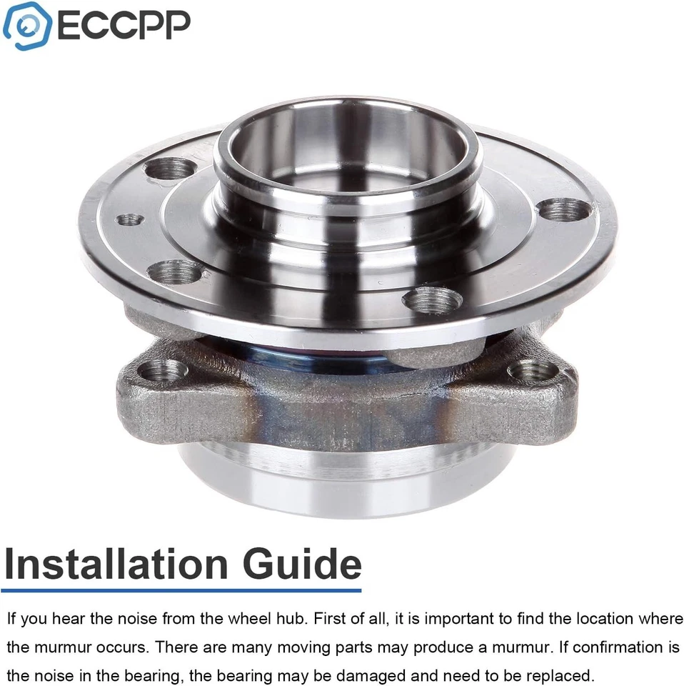 Nuevo conjunto de cojinete de rueda y buje para Volvo XC90 2003-2009 5 tacos envío rápido Foto 4 de 4