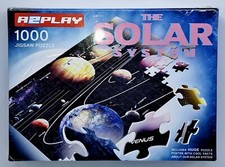 The Solar System A2PLAY 1000 Piece Jigsaw Puzzle, NEW, FAST SHIP