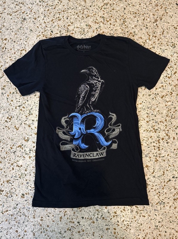 Harry Potter RAVENCLAW T-shirt Small Black