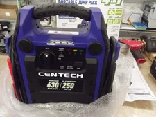 Cen-Tech Portable 4-in-1 630 Amp Portable Jump Start Power pack- 250 (PZ2003408)