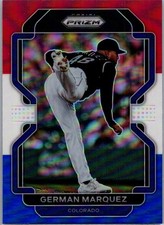 2022 Panini Prizm #104 German Marquez Red/White/Blue Prizm