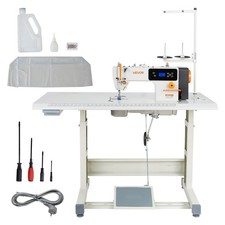 VEVOR Industrial Sewing Machine Lockstitch Sewing Machine Set Thread Trimmer