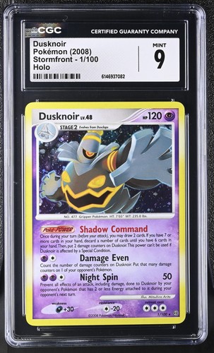 Dusknoir graded CGC 9 for sale on eBay
