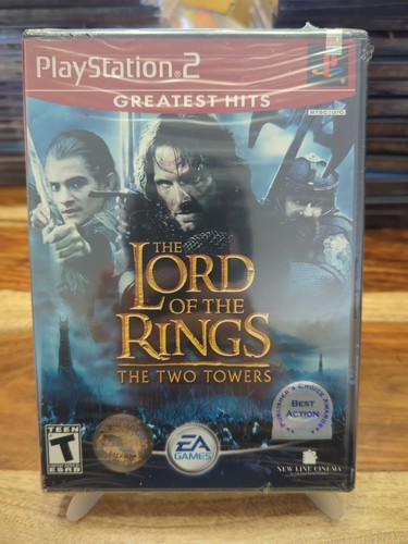 Lord of the Rings: The Two Towers Greatest Hits Sony PS2 (Factory Double Sealed) - Picture 1 of 6