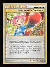 Interviewer's Questions 77/95 Unleashed Pokemon Card