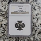 1969-S Roosevelt Silver Dime Proof NGC PF69 San Francisco 10C
