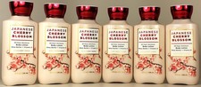 QTY 6 - Bath Body Works JAPANESE CHERRY BLOSSOM Body Lotion Cream 8oz