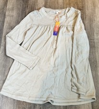NWT Wonderland By Orange Women’s Shirt Size Small In Gray. As Seen In Boho Store