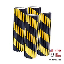 Garage Wall Protector Foam Wall Column Guard for Parking Garages 4 pack Yellow