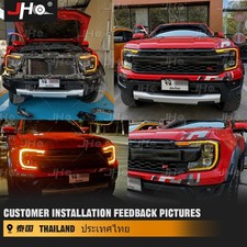 Amber Yellow Drl Led Modules Board For 2022-2025 Ford Ranger Everest Next Gen Amber Yellow Drl Led Modules Board For 2022-2025 Ford Ranger Everest Next Gen