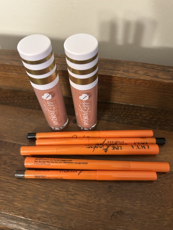 Two Hydra Kiss and Five LWYA Liquid Eye Liners