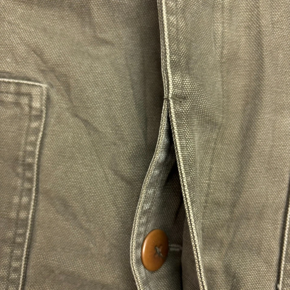 Timberland куртка для взрослых большой зеленый охоты холст сарая Chore кожи с подкладкой мужчин - Изображение 4 из 4