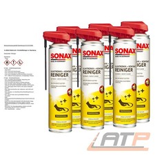 6x 400ml SONAX ELEKTRONIK + KONTAKTREINIGER SPEZIAL ELEKTRONIK REINIGER SPRAY