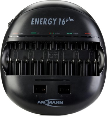 Ansmann Energy 16 Plus Battery Charger (3-pack) Bundle