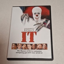 Warner Bros Stephen King's It DVD Harry Anderson Horror Widescreen Mini-Series