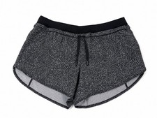 Lululemon Black Lightweight Running Shorts Drawstring Athletic Flowy Gym