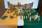 VINTAGE MARX WWII BATTLEGROUND PLAYSET