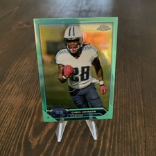 Chris Johnson 2023 Topps Chrome Teal Titans 105/199